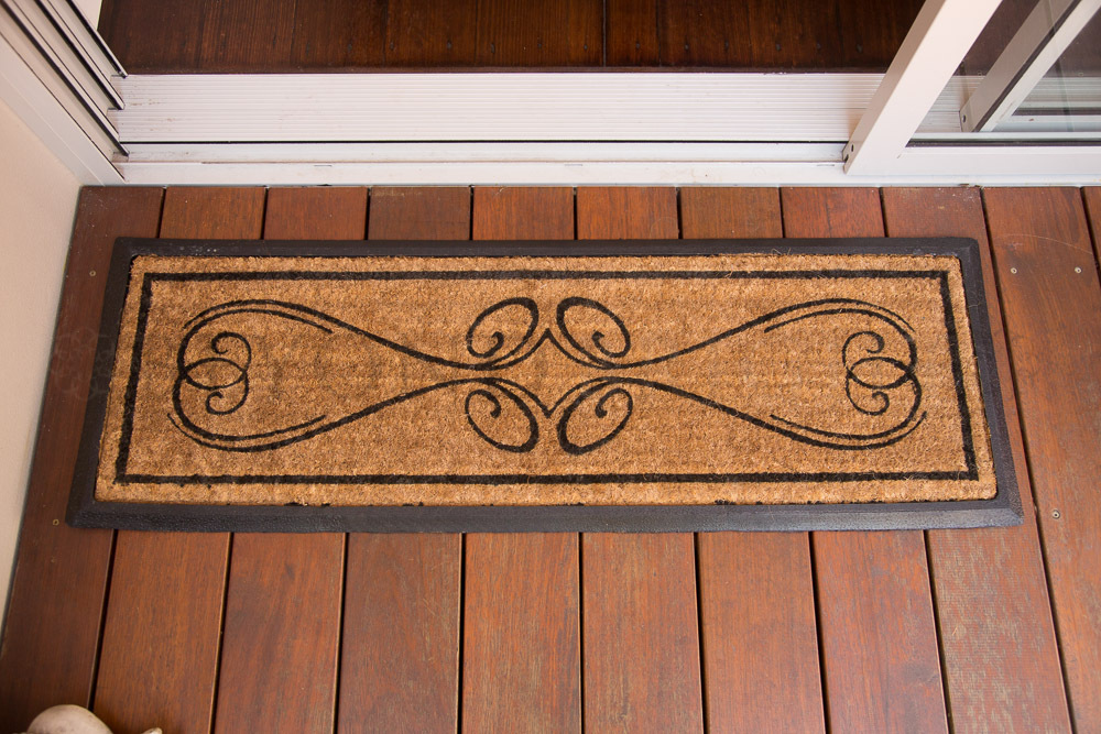 Long TWIRL Rubber Double Door Mat 40 x 120cm