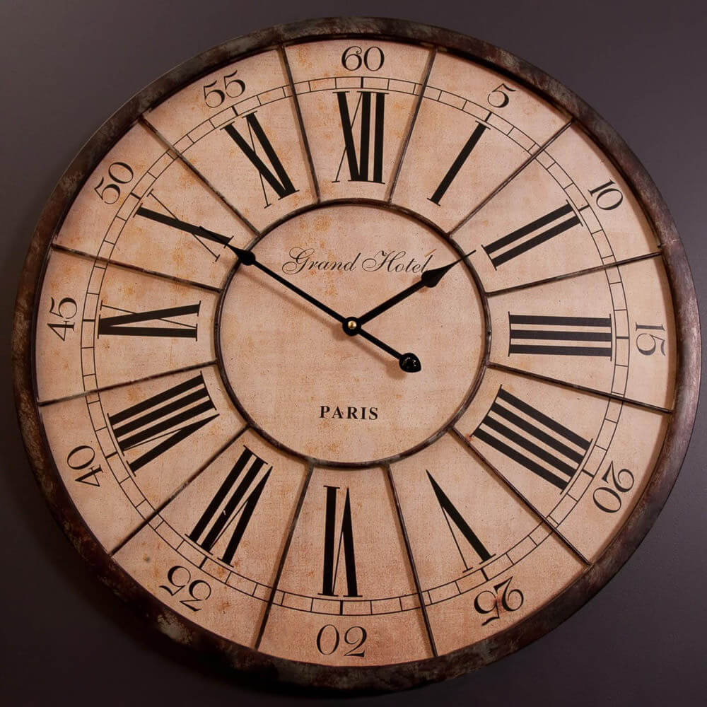 Grand Hotel 60cm Wall Clock Kailou