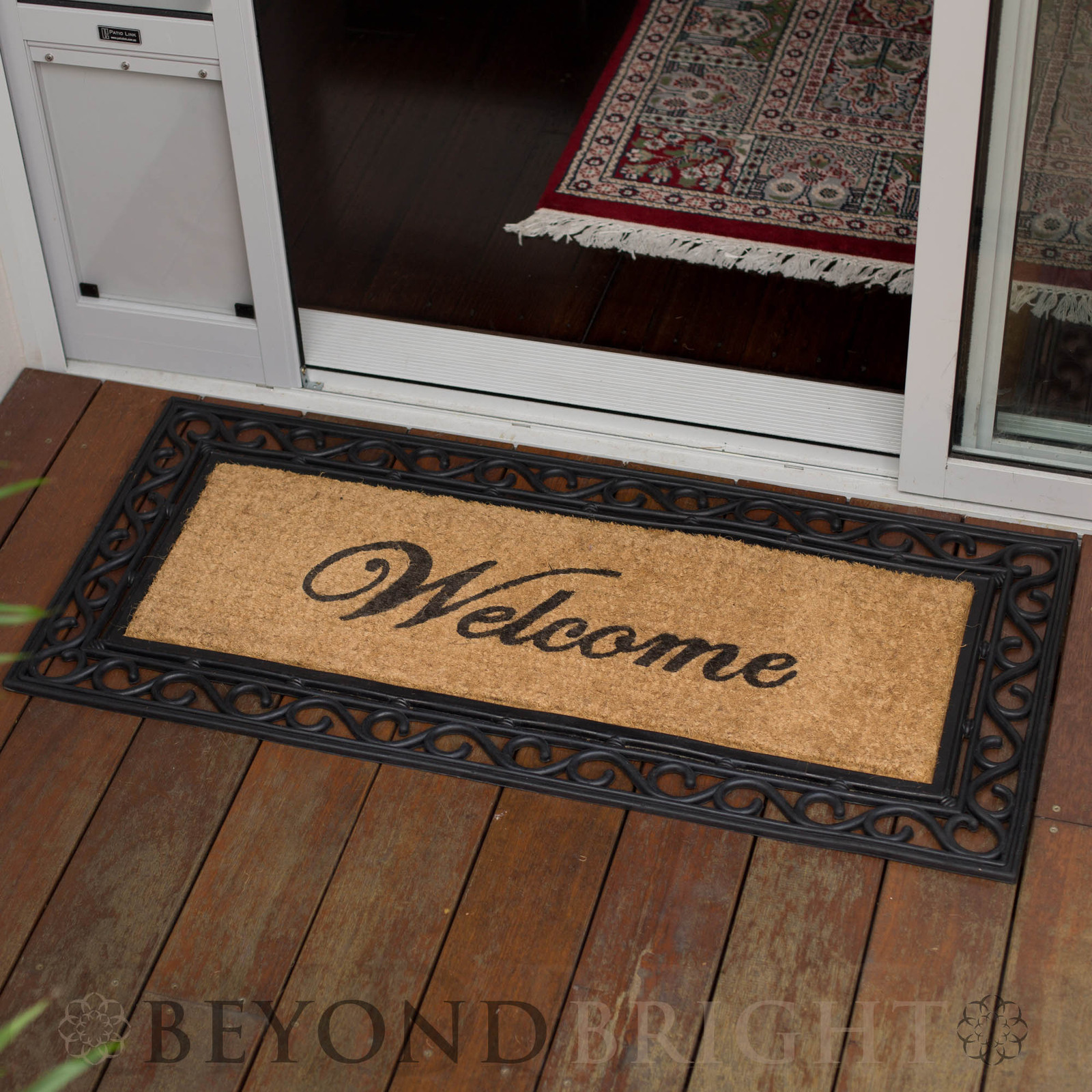 DoorMat 55x120cm Long Coir Door Mat Doormat Outdoor Rugs Heavy