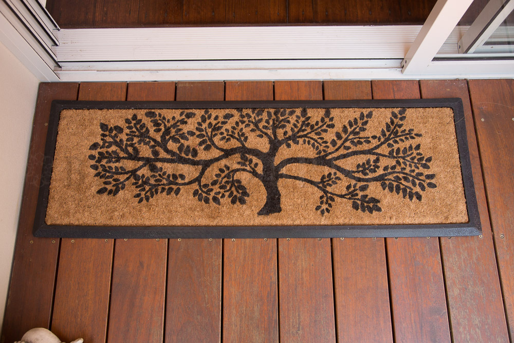 DoorMat 40x120cm TREE OF LIFE Long Coir Door Mat Outdoor Rugs Heavy