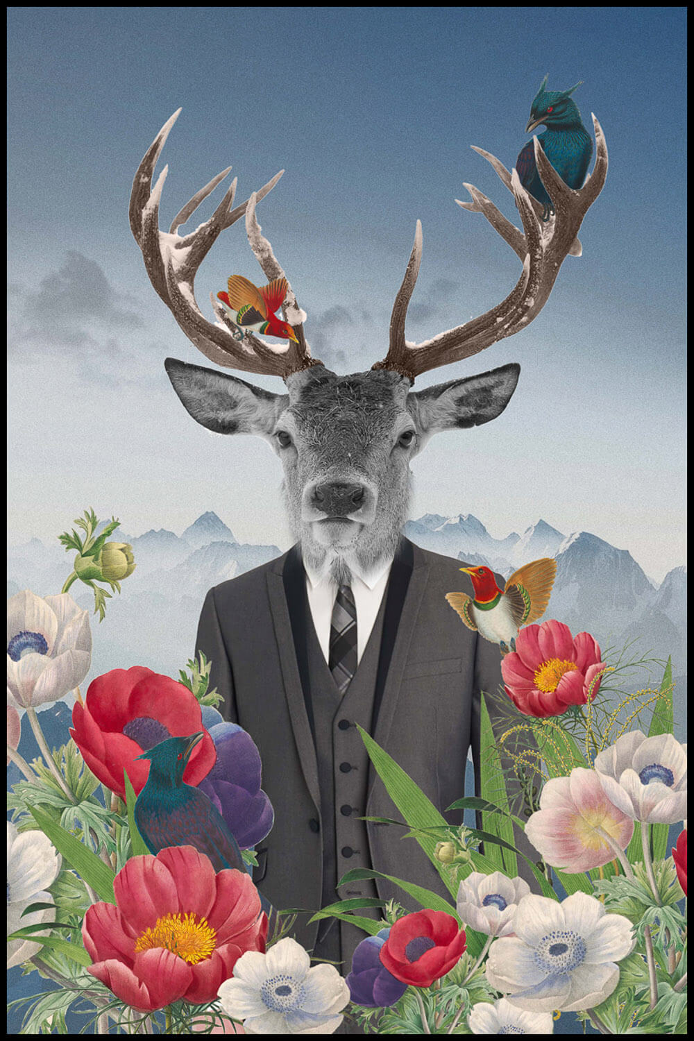 Buy Eligible Bachelor Print Wall Art 60x90cm Beyond Bright