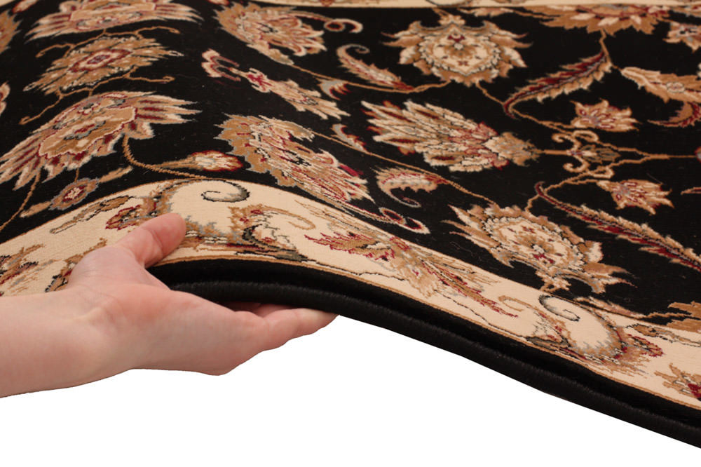 Free Shipping on Dynasty Formal Floral Rug Black from Beyond Bright