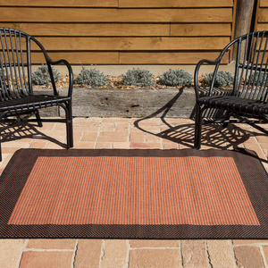 Suva Outdoor 67x230cm Runner Terra Black 17/421