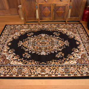 Allure 17135 - Black - 60x220cm Runner