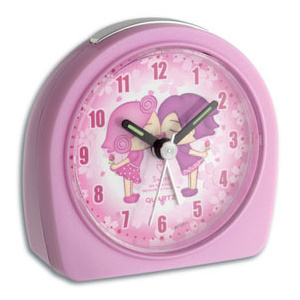TFA Germany Best Friends Silent Electronic Children's Alarm Clock - 8cm