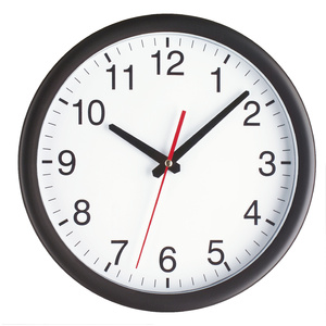 TFA Germany Wall Clock - Black - 30cm