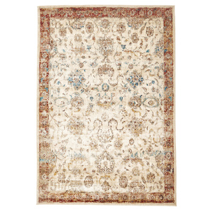 Antonia 253 Designer Rug - Ivory Rust