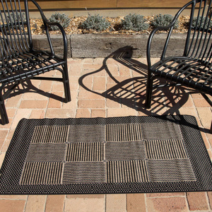 Suva Outdoor 67cmx25metre runner roll - Coffee Black 22/121