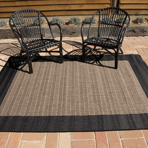 Suva Outdoor 67cmx25metre runner roll - Coffee Black 405/121