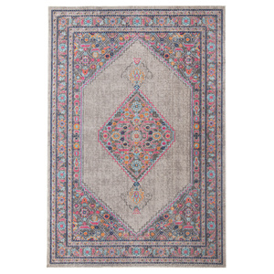 Whisper Diamond Rug - Grey