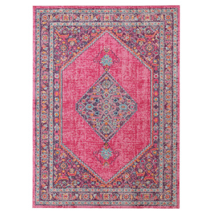 Whisper Diamond Rug - Pink