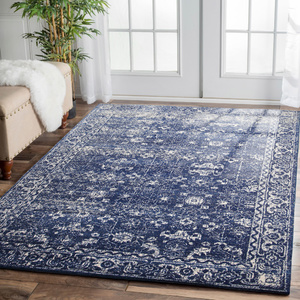 Evolve Oasis Transitional Rug - Navy