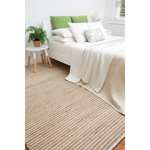 Fab Rugs Aria Jute Cotton Runner