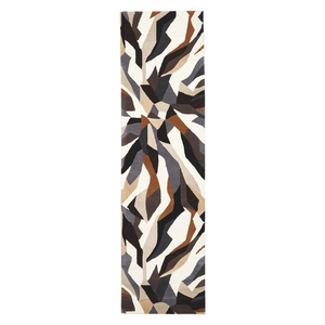 Zavier Crossroads Wool Runner - Brown White Grey
