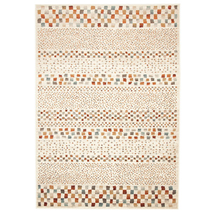 Mayfair Squares Rug - Bone