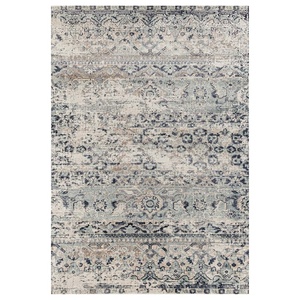 Esquire Segments Traditional Rug - Blue
