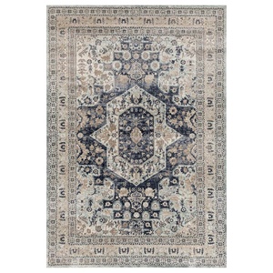 Esquire Brushed Traditional Rug - Blue