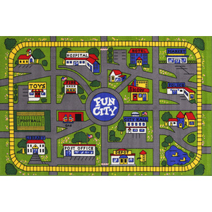 Kids Castle - Funcity - Multicoloured - 133X200cm