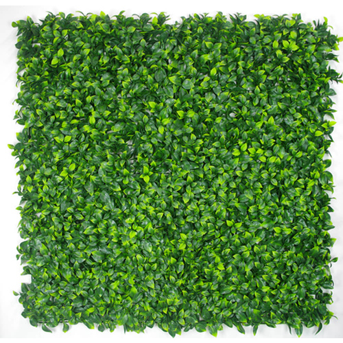 UV Stabalised Artificial Green Wall Leaf Screens / Panels - 1m x 1m - Jasmine Leaf