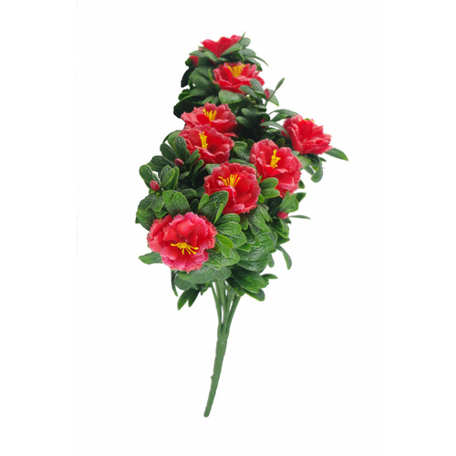 Rose Bunch UV Stabalised - 45cm - Red