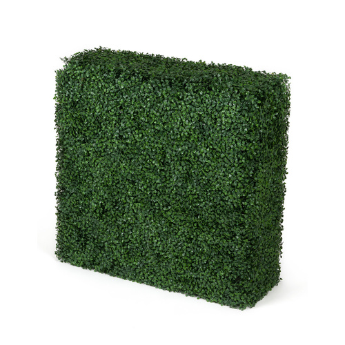 Portable Boxwood Hedge UV Stabalised - 75x75x25cm