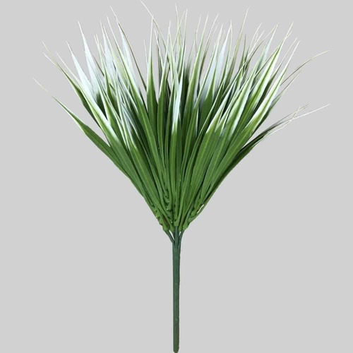 White Tipped Grass Stem UV Stabalised - 35cm