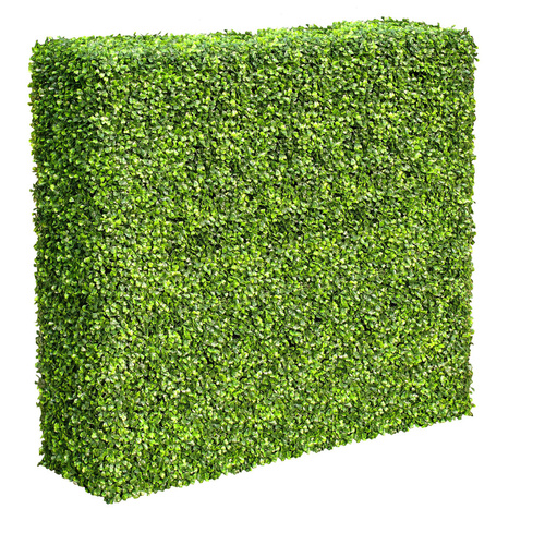 Artificial Portable Hedge UV Stabalised - 100x100x30cm - Mixed Boxwood