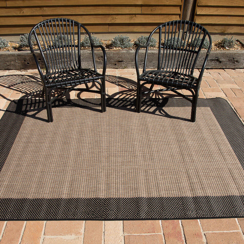 Suva Outdoor 67x230cm Runner Coffee Black 17/121