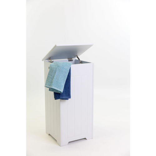 Maine Wooden Laundry Hamper - Storage Box - 30x60cm