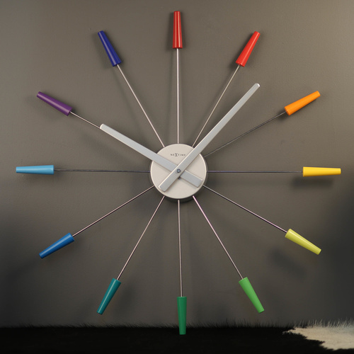 NeXtime Plug Inn Frits Vink Wall Clock -58cm