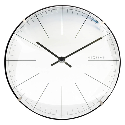 NeXtime Mini Dome Table Clock - White