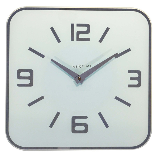 NeXtime Silent Shoko Wall Clock - White - 43x43cm