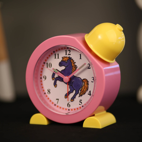 TFA Germany Hu-U-U Children's Electronic Alarm Clock - Pink - 13cm