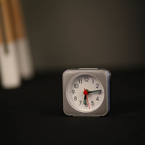 TFA Germany Small Electronic Alarm Clock - White - 5.7cm