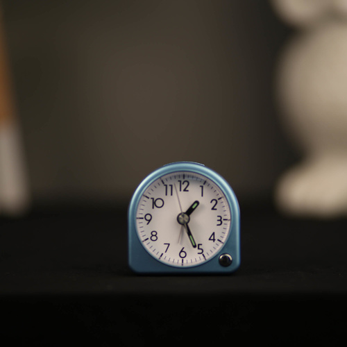 TFA Germany Electronic Alarm Clock - Metallic Blue 6.2cm