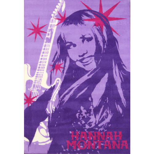 Kids Castle - Hannah Montana - Purple - 100x150cm