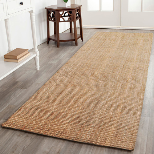 Piazza Chunky Fiber Barker Runner - Natural - 80x300cm