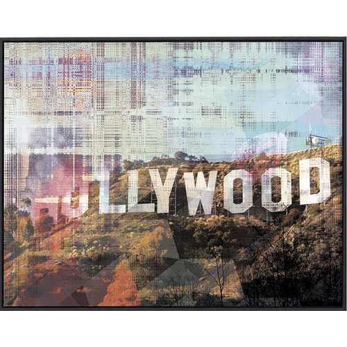 Tinseltown Hollywood Collage Wall Art - 60x90cm