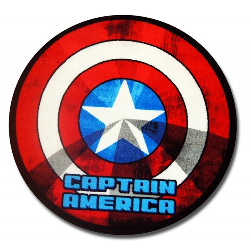 Kids Castle - Captain America Shield - Multicoloured - 100x100cm