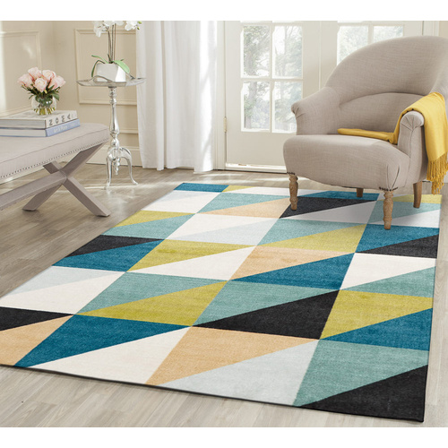 Urban 565 Matrix Rug - Blue Green 230x320cm