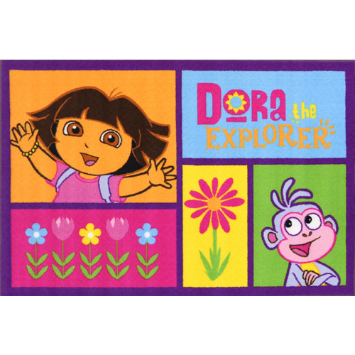 Kids Castle - Dora Garden - Multicoloured - 100x150cm