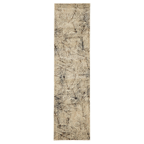 Zone Artistic Nature Modern Runner - Charcoal - 80x300cm