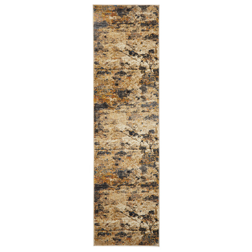 Zone Tribute Modern Runner - Rust - 80x300cm