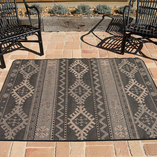 Suva Outdoor 67cmx25metre runner roll - Coffee Black 240/121