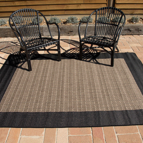Suva Outdoor 67cmx25metre runner roll - Coffee Black 405/121