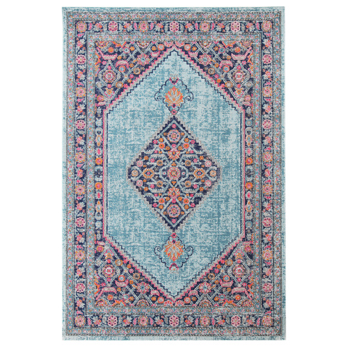 Whisper Diamond Rug - Blue - 200x290cm