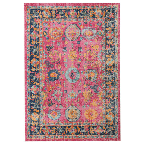 Whisper Corners Rug - Pink - 300x400cm
