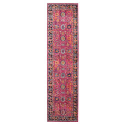 Whisper Corners Runner - Pink - 80x400cm