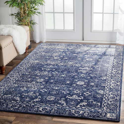 Evolve Oasis Transitional Rug - Navy