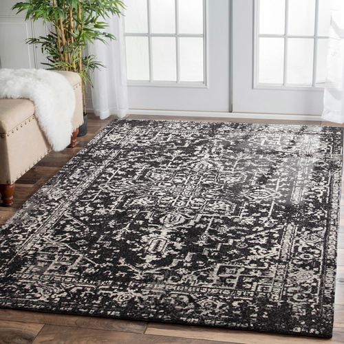 Evolve Scape Transitional Rug - Charcoal - 200x290cm